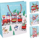 Gift Bag M Christmas 26 × 32 × 10 cm