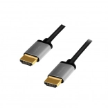 HDMI Cable 4K/60Hz Aluminum 1m Black