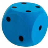 Androni soft foam cube 16 cm – blue