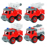 Camions de pompiers à visser 4 pcs
