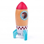 Wooden Rocket for Kids