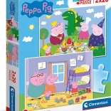 Puzzle Peppa Pig - Clementoni 2x20 Pieces