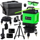 4D-Laser-Wasserwaage 16 Linien mit grünem Licht