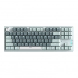 Verkabelte mechanische Tastatur THUNDEROBOT K87 mit roten Schaltern – grün