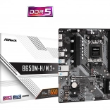 ASRock B650M‑H/M.2+ micro‑ATX‑moederbord voor AMD AM5 met DDR5, HDMI en DisplayPort