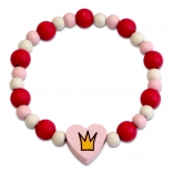 Detoa kids' bracelet Princess from wooden beads