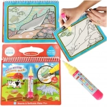 Water Reveal Coloring with Magic Pen – Farm