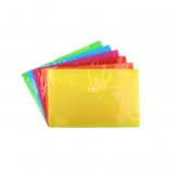 Snap button folder C4 33 × 23.5 cm with name tag