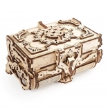 Wooden Mechanical Jewelry Box UGEARS – Antique Design, 3D Puzzle