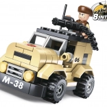 Sluban Army Patrol Vehicle 8 in 1