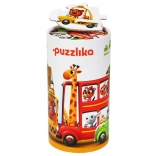 Puzzlika Cars – kids’ puzzle 5 in 1, 20 pieces