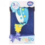 Interaktive blaue Batterienschlüssel für die Kleinsten