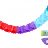 Colorful paper garland 3 m