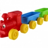 Colorful Plastic Train with Wagons 60 cm