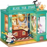 ROBOTIME Rolife DIY House: Alice’s Tea Shop with LED Lighting