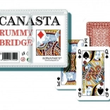 Card Game Canasta in a Plastic Box