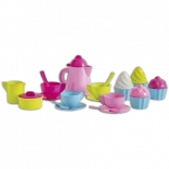 Androni koffieset met taartjes en opbergbox, 24-delig