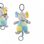 Wind-up Plush Elephant with Music Box