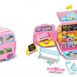 School bus with doll for children aged 3+