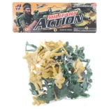 Plastic Toy Soldiers in a Bag 6 cm – Two Color Sets