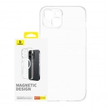 Magnetische Schutzhülle Baseus OS-Lucent für iPhone 15 Plus transparent