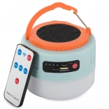 Solar Camping-LED-Laterne mit USB und Fernbedienung
