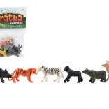 Mini Safari ZOO Animal Plastic Set