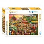 Puzzle Brain Tree rural gas station 1000 pieces