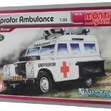 Kit de construction Monti System UNPROFOR Ambulance Land Rover 1:35
