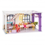 Miniature Dollhouse Party Dining Room by Rolife