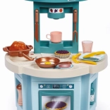 My First Play Kitchen – Azure kids' play kitchen with 18 accessories