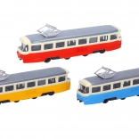 Metalen tram met effecten 16 cm