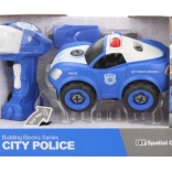 Buildable Police Car with Remote Control and Drill