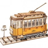 3D houten puzzel Tram van Rolife