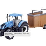 Tractor with Trailer Bburago 10 cm