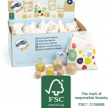 Educational Counting Cubes from FSC Wood 12 pcs – small foot