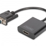 Converter VGA to HDMI with audio 1080p FHD
