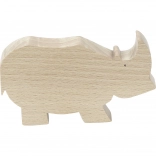 Vilac rhinocéros en bois – collection François Pompon