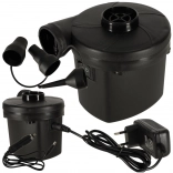 Elektrische pomp voor matrassen draagbaar 2in1