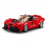 Sluban voiture de sport italienne rouge Model Bricks – jeu de construction