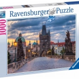 Prague: Walk on Charles Bridge puzzle 1000 pieces