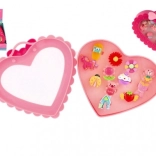 Set of Adjustable Plastic Rings - Various Designs