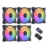AIGO 120 mm ARGB ventilatorenset 5-in-1