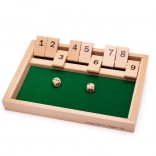 houten spel Shut the Box BIGJIGS TOYS