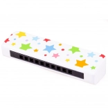 Wooden Harmonica with Stars BIGJIGS TOYS