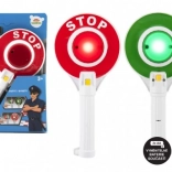 Politie lollie van plastic met licht