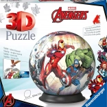 Ravensburger 3D Puzzleball Marvel Avengers – 73 stukjes