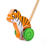 Trottinette en bois tigre BIGJIGS BABY