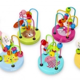 VIGA houten kralenlabyrint voor motorische ontwikkeling, 1 stuks