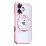 Torras Ostand R Fusion Hülle für iPhone 16 rosa